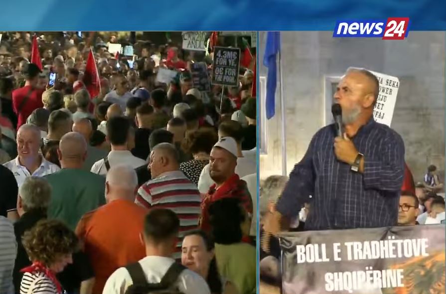  Kur arrestohen të tijët Rama thotë hëngrën dardha pas shpine   Protestuesi  Bashkohuni pa dallim partie  nga veriu në j   