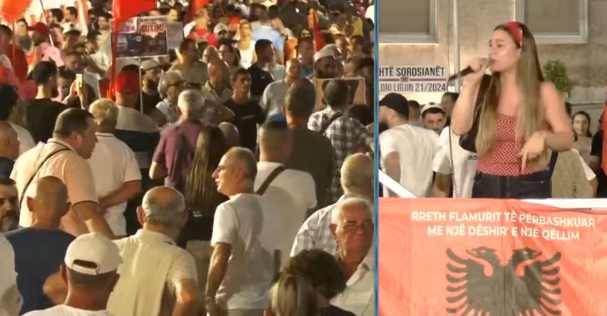  Nëse nuk flasim sot  s do flasim më kurrë    E reja përlotet në protestë  Nuk dorëzohemi  E kemi marr   