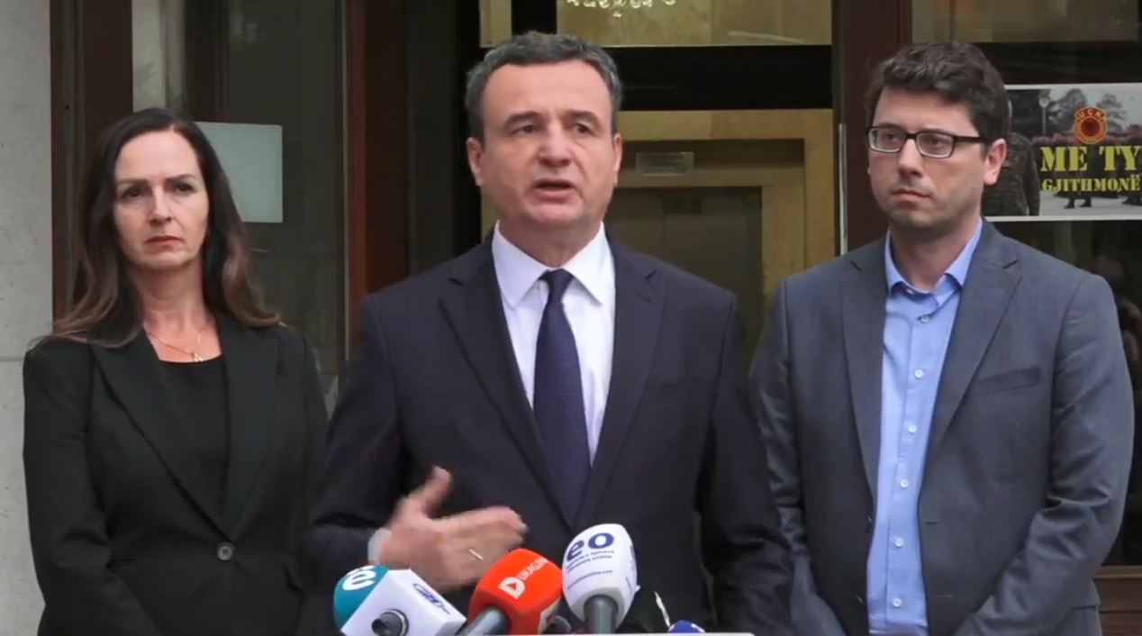 Ngërçi politik  Kurti pas takimit me Abdixhikun  Ka vullnet për marrëveshje për presidentin e ri