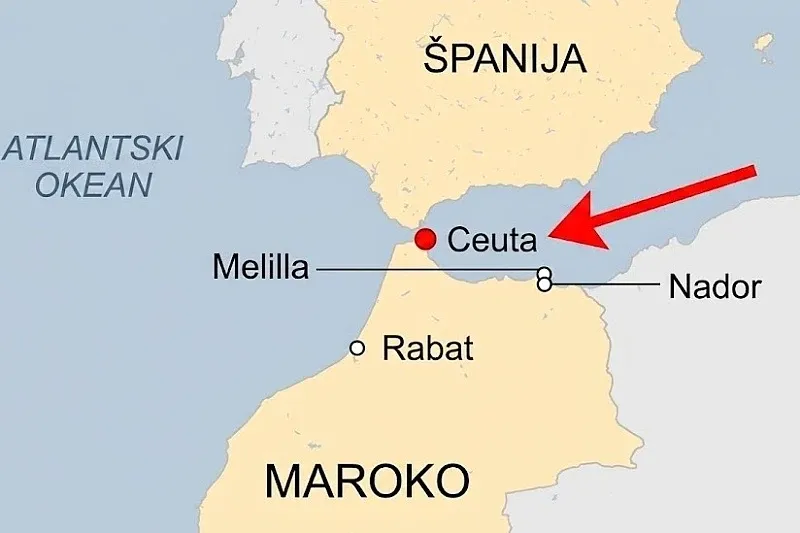 Ceuta  kufiri që sfidon Evropën  Spanja përballet me një krizë të paprecedentë kufitare