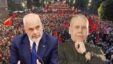 Edi Rama Kim Mehmeti Protesta