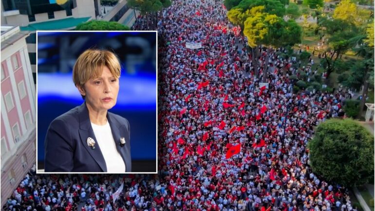  Protesta kundër sistemit  partitë ekzistuese janë të kompromentuara   Irena Beqiraj  A ka ardhur koha për një alternativë tje   