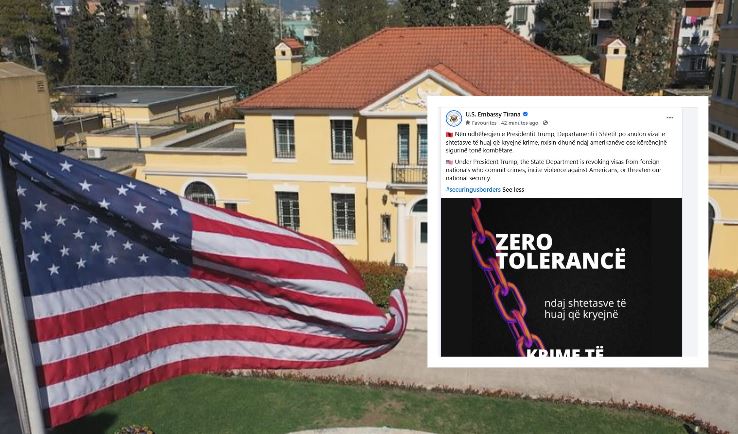 SHBA anulon vizat për personat që kërcënojnë sigurinë/ Ambasada amerikane në Tiranë: Masa ndaj shtetasve të huaj që kryejnë krime apo nxisin dhunë