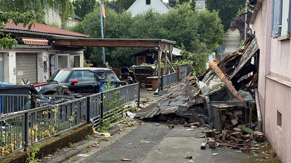 Stuhi dhe tornado  Moti i keq përfshin Gjermaninë  raportohet për viktima dhe të plagosur