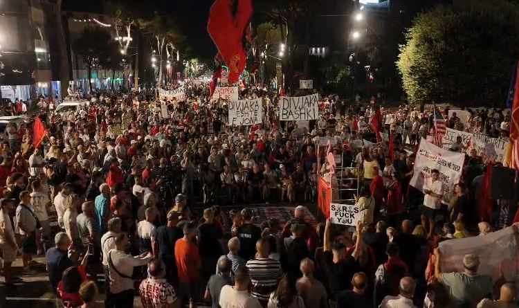 Dorëheqja e Ramës e panegociueshme  4 orë revoltë  Mbyllet dita e 78 të e protestave kundër klasës politike  diaspora mbushi s   