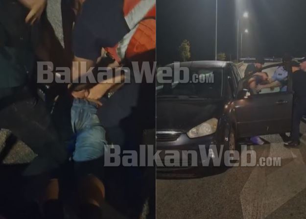 Vrau nënën  plagosi babanë  E nxjerrin nga makina  e shtrijnë përtokë dhe i vënë prangat  momenti kur arrestohet 45 vjeçari  V   