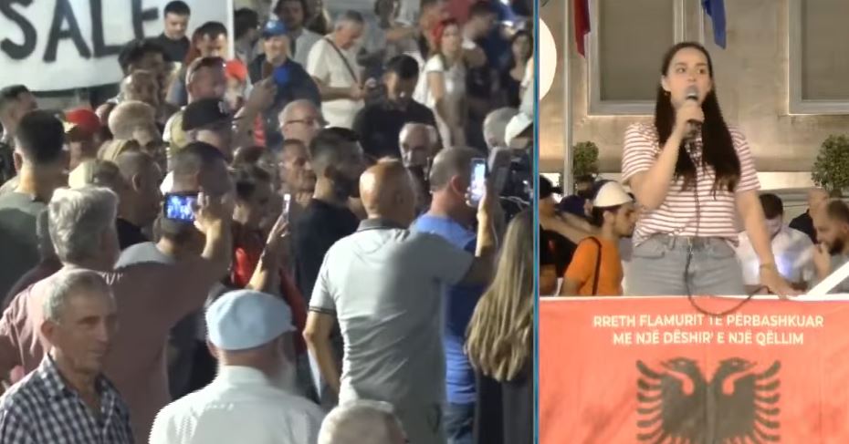  Në 98 ditë arsyet e revoltës janë shtuar    Aktivistja Vatnikaj  Belinda Balluku me 300 apartamente rri e lirë  protest   
