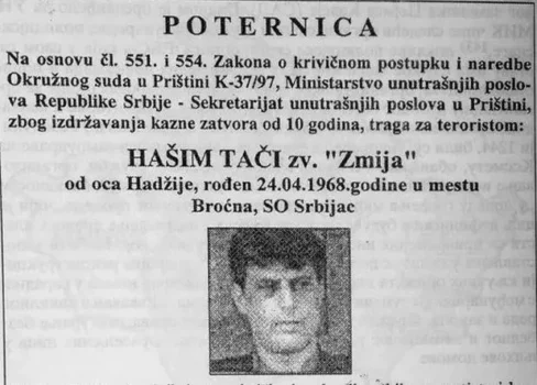 760974 Thaci Denimi Nga Serbia