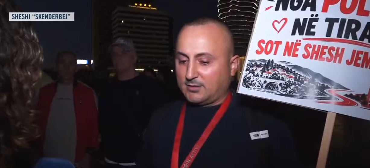  Jo 120 ditë  por në shesh deri në largimin e atyre që shkatërruan vendin   protestuesi  Sot shqiptarët vuajnë për bukën e goj   