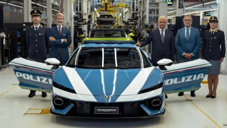 Lamborghini 920 kuaj fuqi në shërbim të Policisë italiane  ja misioni i veçantë i supermakinës