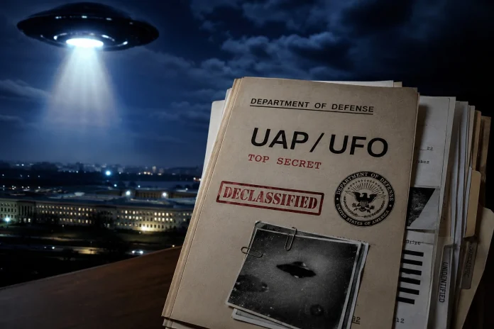 Paketa e gjashtë e dosjeve për UFO t  SHBA publikon 71 materiale
