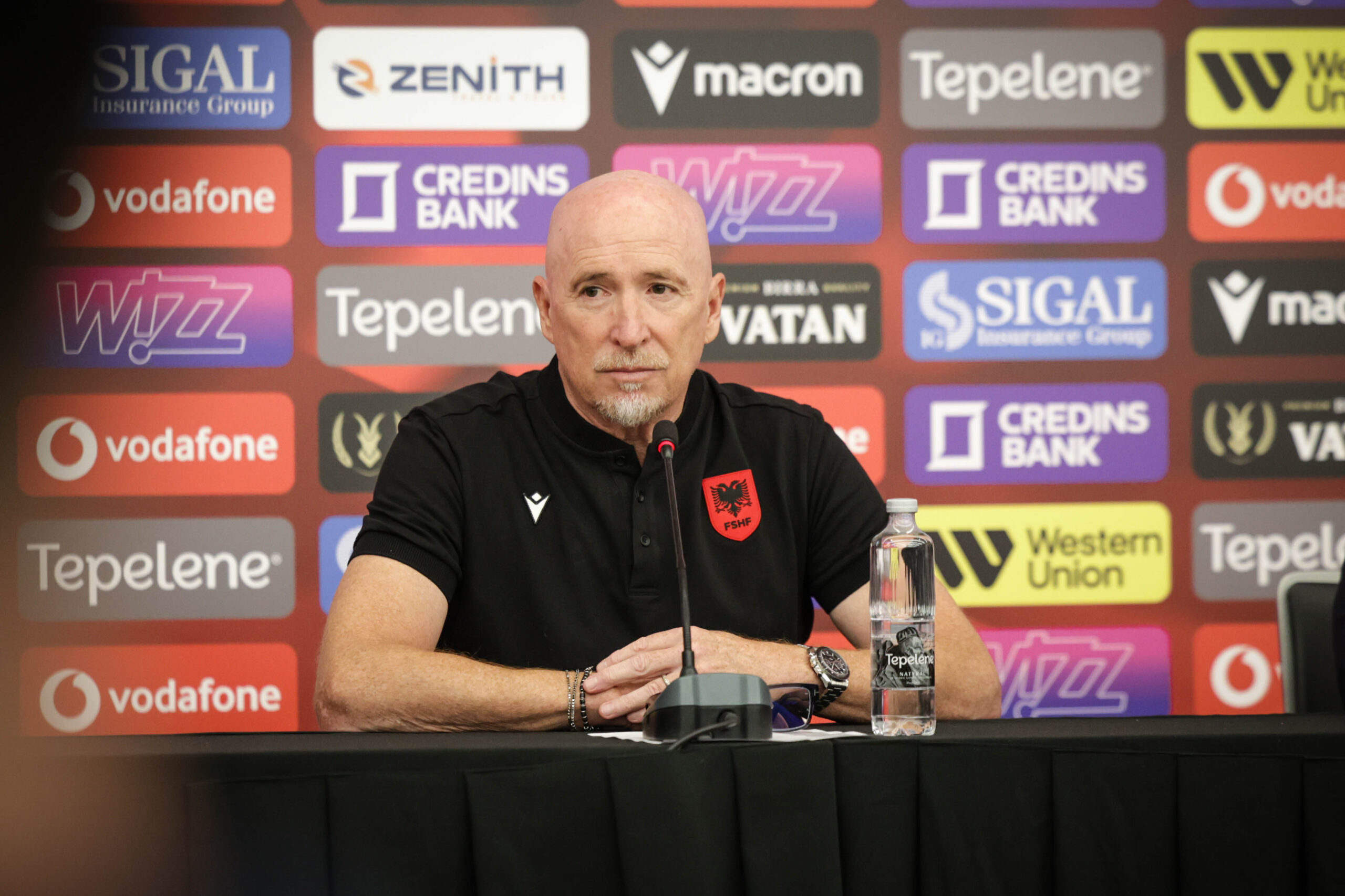Nations League  Trajneri Maran në konferencë për media  Dua një Shqipëri që lufton  objektivi ynë është vendi i parë në grup