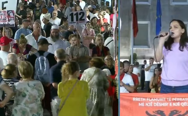  Rezistenca vazhdon  Askush nuk e shuan dot protestën   aktivistja Luçiana Kokaj në revoltën kundër Ramës  Në shesh të gjithë    