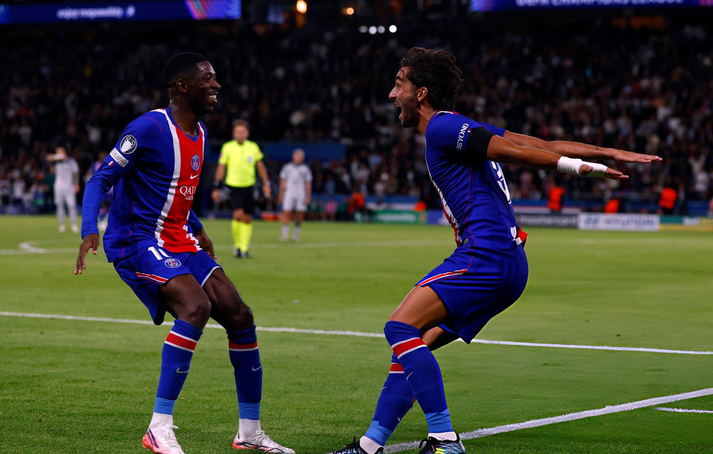 PSG “luan tenis”, kampionët shpartallojnë Slovan Bratislavën 6-1, Luis Enrique: Kvara mund ta fitojë “Topin e Artë”