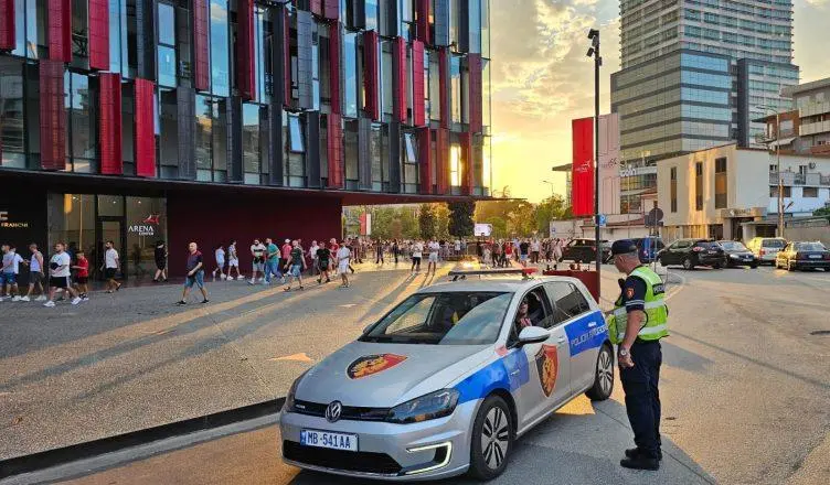 Sot Shqipëri Bjellorusi  Policia publikon planin e masave të sigurisë  ja rrugët që do të bllokohen