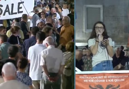 Nga dorëheqja e Ramës te qeveria teknike  Aktivistja  Arvina Lleshi përsërit kërkesat e protestuesve në revoltën e 111 kundër    