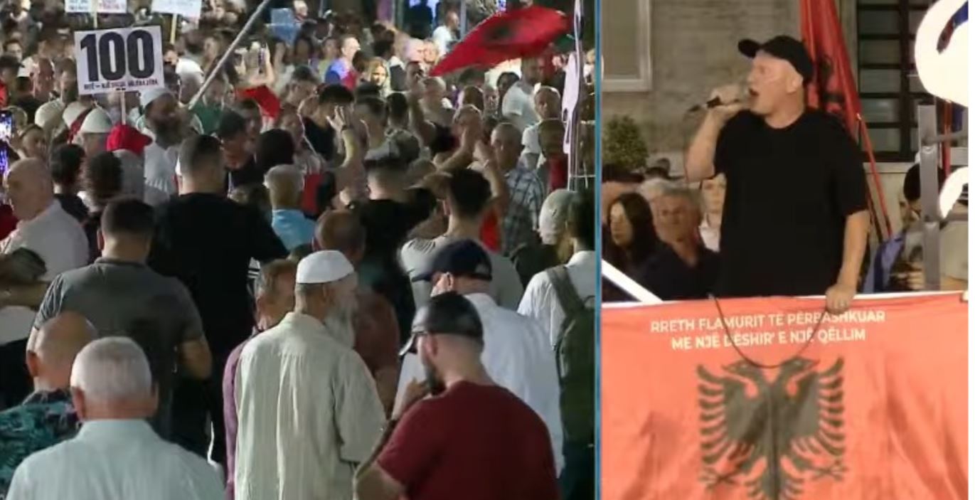  Kjo protestë është thirrur nga Shqipëria dhe jo nga partia   gazetari Stafa  Mjaft i keni shërbyer atyre  merrni në dorë fati   