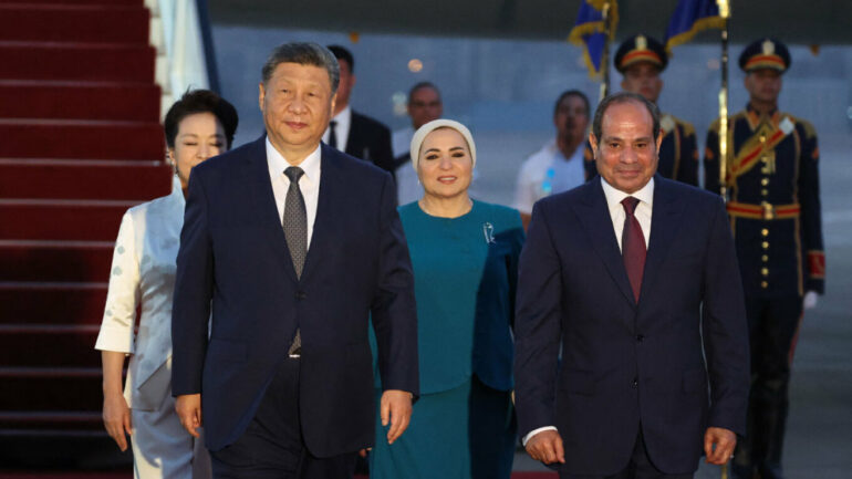 Abdel Fattah El Sisi Xi Jinpingarthrou