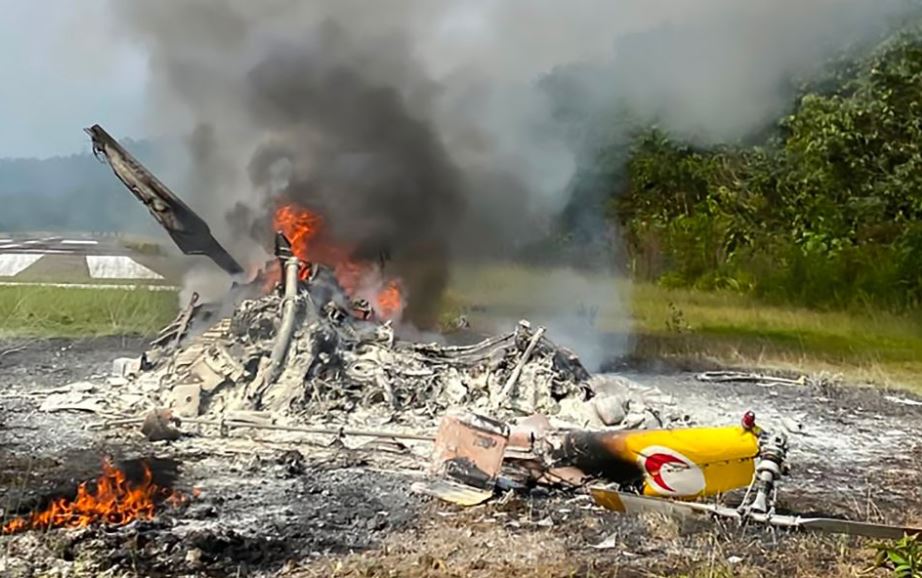 Rrëzohet helikopteri në Malajzi  humbin jetën 5 persona