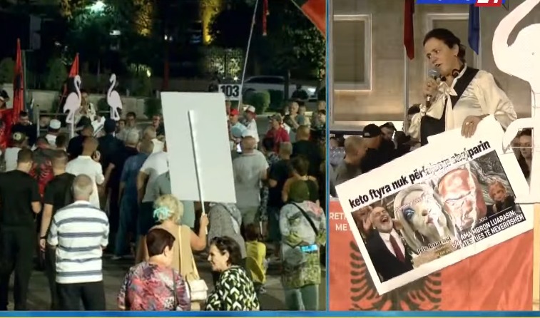 Po ato ndërtesat e firmat në Mat moj Belinda të kujt janë     protestuesja  Nuk i numëron dot  SPAK i ka fajet që nuk 