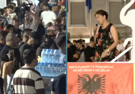  Me kë e ke lidhur besën  me kriminelët apo patronazhistët    Ironia e protestueses ndaj Ramës  Parlamenti i kukullave 