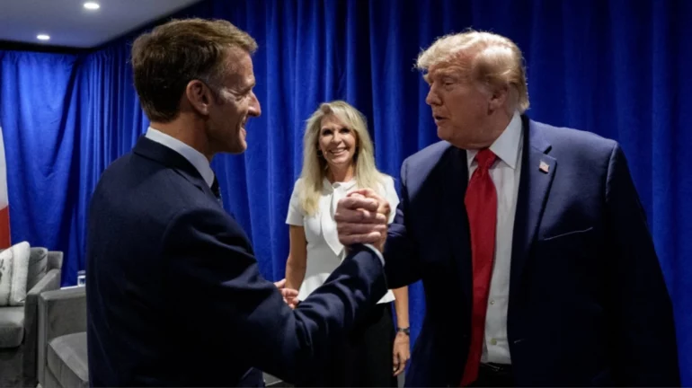 Macron Trump