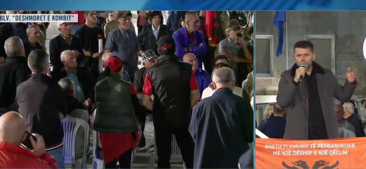 Protesta 122 kundër qeverisë  Aktivisti Erald Noj  Nëse do të krijohet një lëvizje apo parti  ajo do të dalë vetëm nga ky shes   