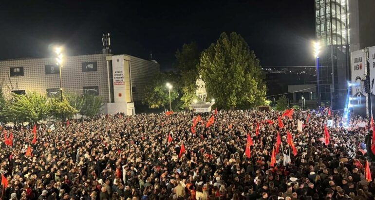 Protesta Prishtine1