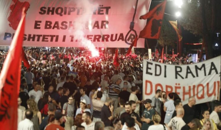 Protesta Diaspora Dita E 105