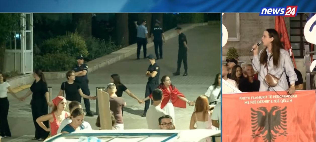 'Mjaft më!'/ Protestuesja: Besën s'e kemi për të pabesët. Keqqeverisja e Ramës s'njeh kufi, korrupsioni madhor ka ‘mbytur' Shqipërinë