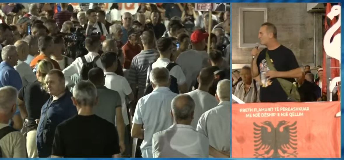 Protesta e 95 kundër Ramës  qytetarët kërkojnë dorëheqjen  Krenar Ahmeti  Të gjithë në shesh  me prezencën tonë do ta gjunjëzo   