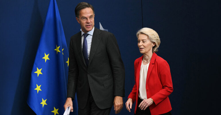 Rutte Von Der Leyen Mak