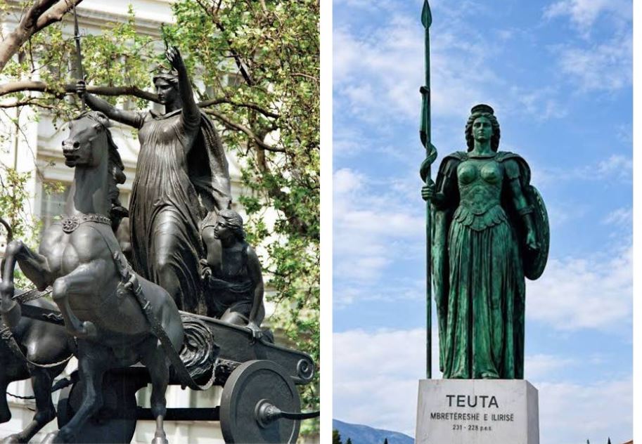 Boudica dhe Teuta  Si ndërtohet kujtesa e një figure historike