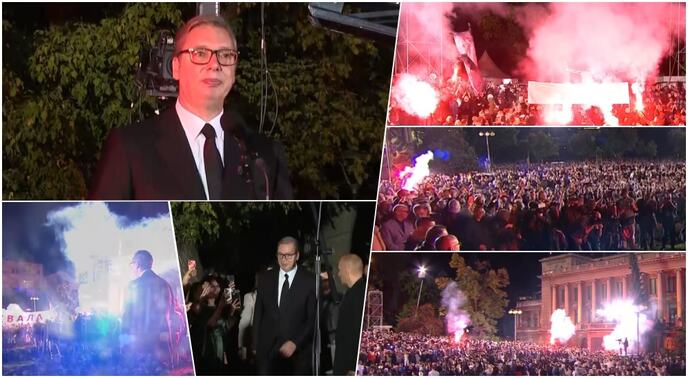 Vucic Protesta