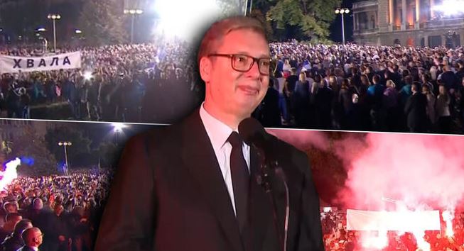 Serbia u “ndez” për disa muaj nga protestat, Vuçiç jep dorëheqjen! Mban fjalimin e fundit si president