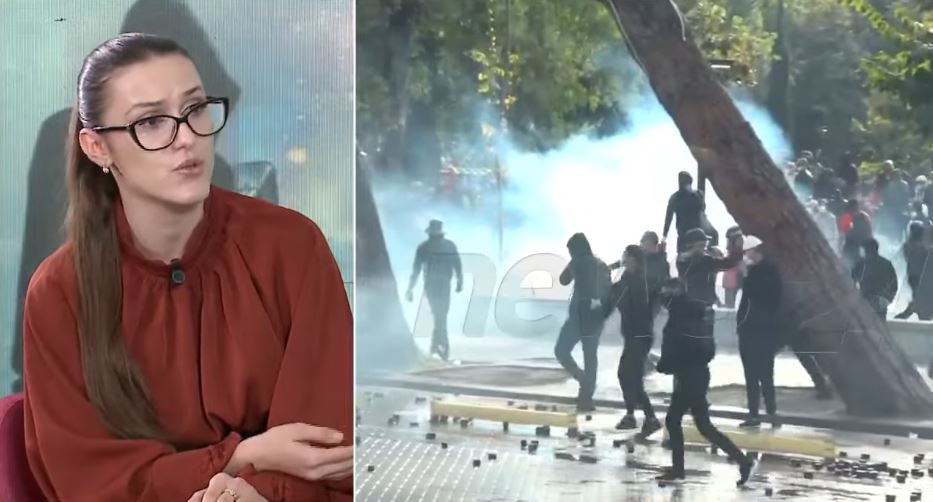  Rama kërcënon studentët me gjoba  por askush nuk i shkon për dialog   Aktivistja Anjeza Marku  Dhuna nuk ka nisur kurrë nga n   