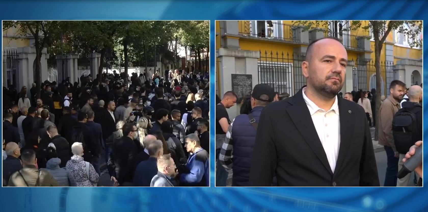  Nuk duam që të rinjtë të kenë fatin tonë  të detyrohen të ikin jashtë   Shqiptari nga Brescia i bashkohet protestës  Po vjen    