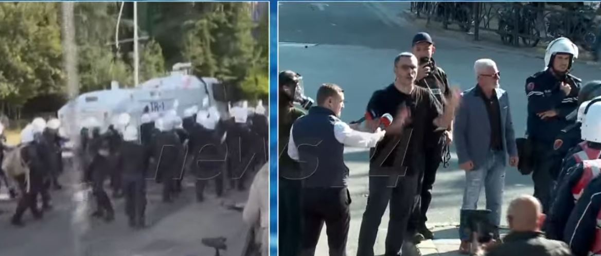  Mendoni si prindër dhe bashkojuni popullit   Arlind Qori mesazh efektivëve të policisë  Mos sakrifikoni për një maskara  Popu   