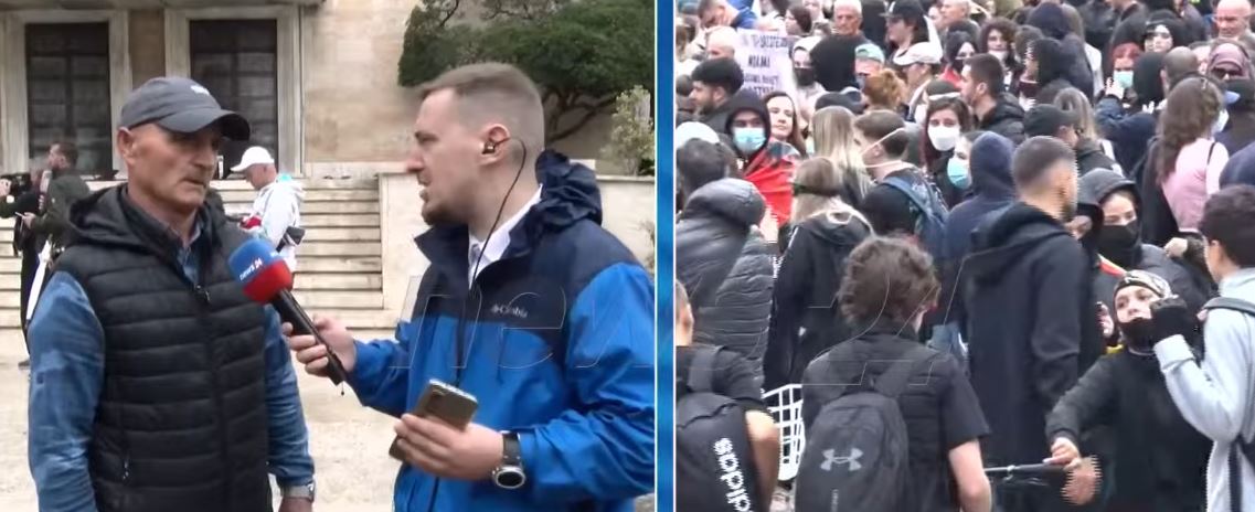 Foto nga burimi: “Të japë dorëheqjen e të hapë krahun”/ Rama kërkon takim, protestuesi refuzon: Nuk ka dialog me kriminelë! Ka hyrë në gjak me shqiptarët