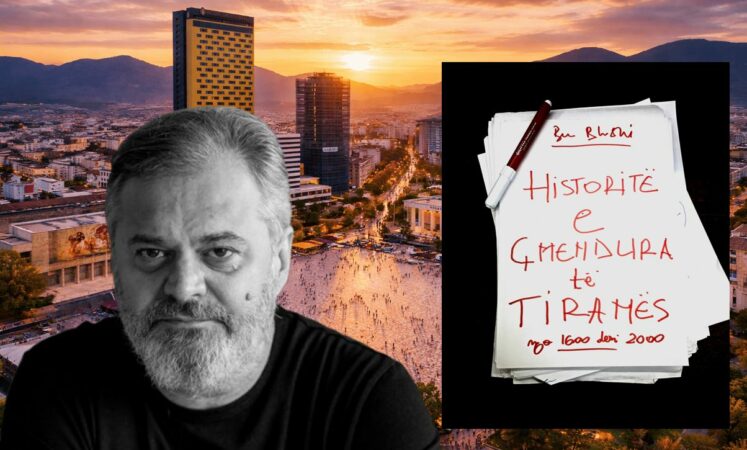 “Historitë e çmendura të Tiranës 1600–2000”/ Ben Blushi vjen me romanin e ri: Në 400 vjet, kryeqyteti është djegur disa herë siç po ndodh edhe sot, por është ringritur më i bukur dhe më vital