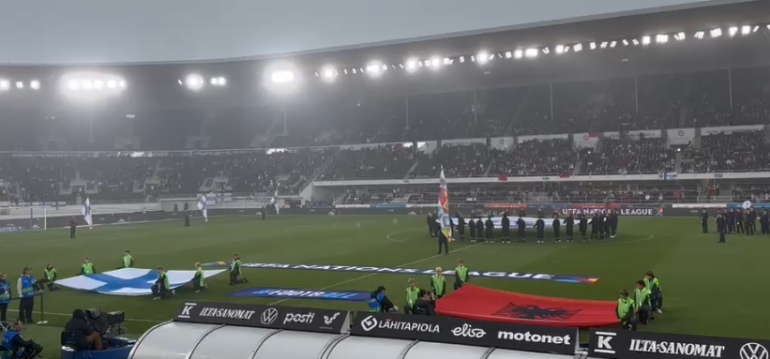 LIVE/ Gol i shpejtë në Helsinki, shënon Shqipëria (VIDEO)