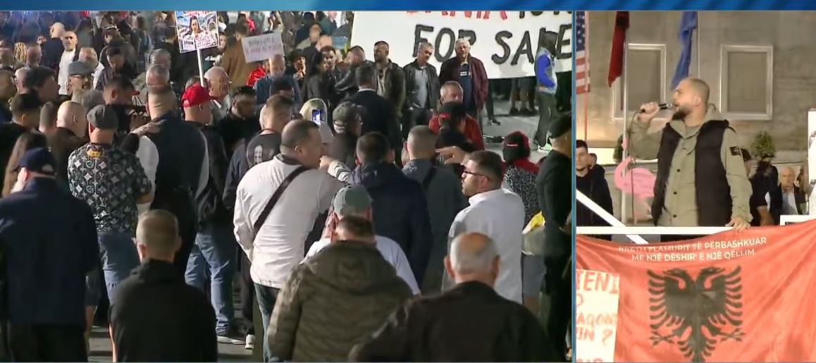  Rama po shkatërron Shqipërinë   aktivisti Lika  Nesër të gjithë në protestë  ta shkërrmoqim regjimin