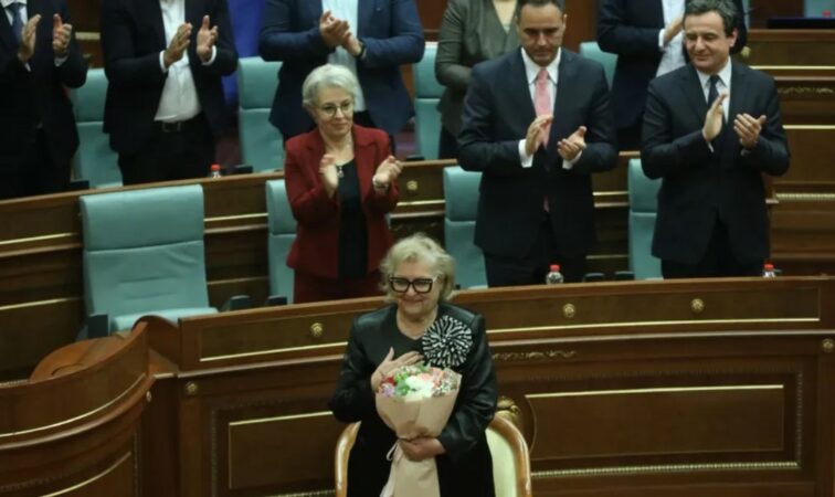 Mesazhi i parë si Presidente, Justina Shiroka Pula: Kosova duhet të ecë përpara, të ruajmë miqësi të fortë me aleatët tanë