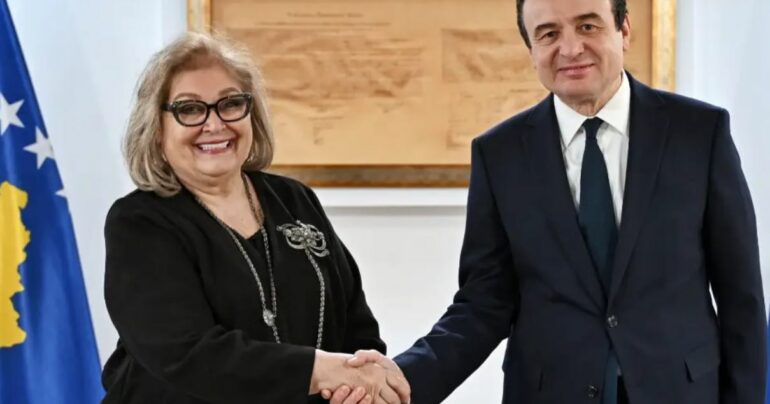 Kurti me propozim të ri për presidente të Kosovës, Justina Shiroka-Pula