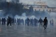 Protesta 24 Tetor Perplasja Polici Protestues Protesta E Studenteve 21
