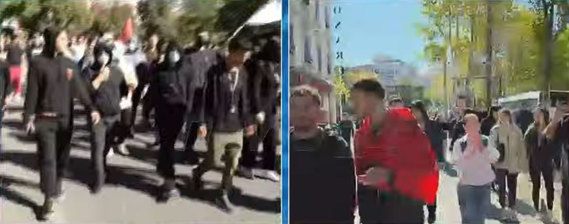 Ovacione dhe duartrokitje  Studentët thirrje qytetarëve që t i bashkohen protestës  Çohuni nga kafja 