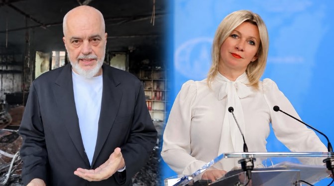 Foto nga burimi: Rama akuzoi Rusinë se qëndron pas revoltës, reagon Moska: Janë qytetarët e vendit tuaj që kanë dalë në rrugë në protestë