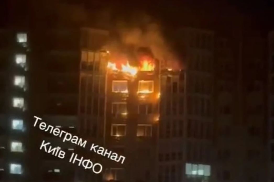 Sulm i fuqishëm rus mbi Kiev  Goditet pallati 25 katësh  raportohet për një viktimë