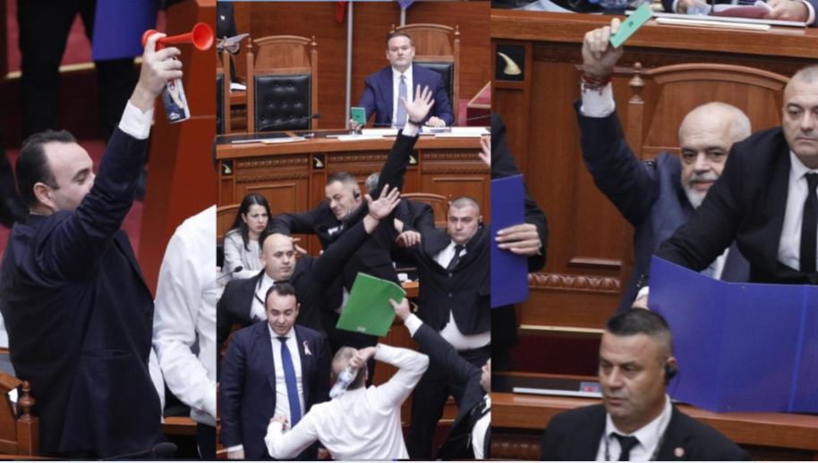 Përplasjet në Kuvend për Reformën Territoriale  Grupi i PS së kërkon masë ndëshkimore me 60 ditë përjashtim për Bardhin dhe Ba   