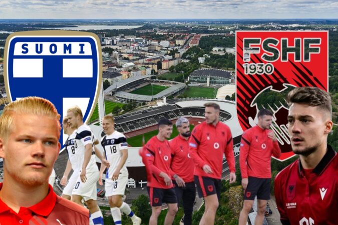 Formacionet zyrtare/ Ndeshja në Helsinki, titullarët e Shqipërisë
